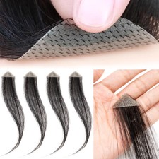 Front Hairline Human Hair Patch Full Skin Base Cover-Up Topper Pieces Toupee