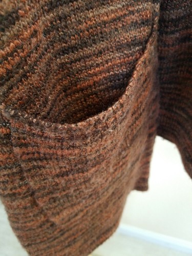 BABETTE BALLINGER New York Women's Multi-color Knit Cardigan size S w/ Pockets - Picture 8 of 12