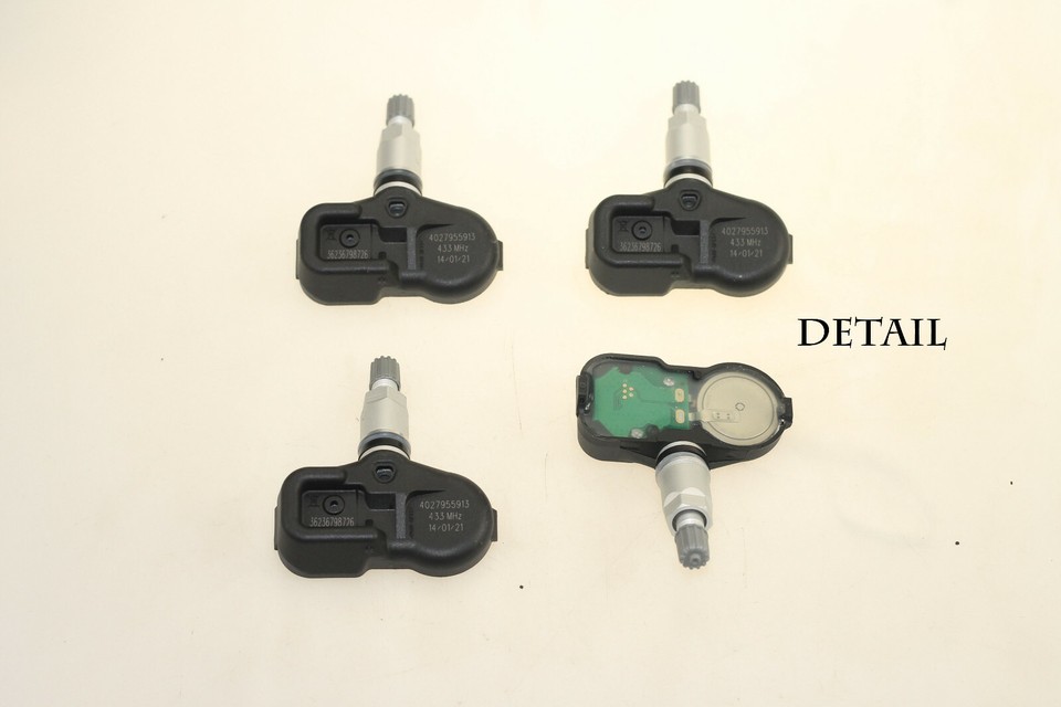 4PCS Tire Pressure Sensor TPMS For MINI Cooper R50 R52 R53 R55 R56 57 ...