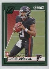 2024 Panini Zenith Rookies Two Minute Drill Michael Penix Jr #179 18t1
