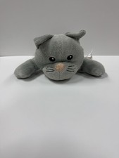 Melissa and Doug Cuddle Cat Plush Toy 9 Gray Stuffed Animal