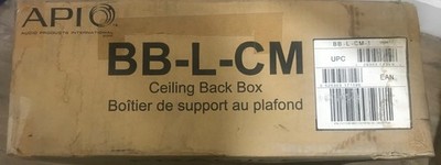 API	Audio Products International BB-L-CM Ceiling Back Box