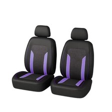 Car Seat Covers, Breathable Split Anti-Slip Vehicle Front Seat 4PCS Purple