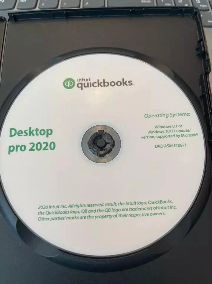 INTUIT QUICKBOOKS DESKTOP PRO 2020 FOR WINDOWS 1 USERS US DVD =LIFTIME LICENSE= - Image 2 of 3