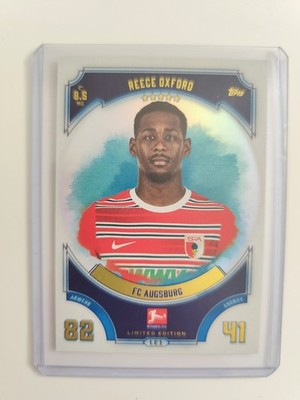 Match Attax Bundesliga 22/23 Reece Oxford Limited Edition Augsburg LE1