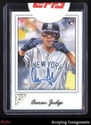 2017 Topps Gallery Autographs #117 Aaron Judge Rookie RC ON CARD AUTO YANKEES