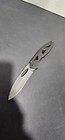 Unbranded Drop Point Plain Edge Black Handle Slip Joint Folding Pocket Knife — photo 1