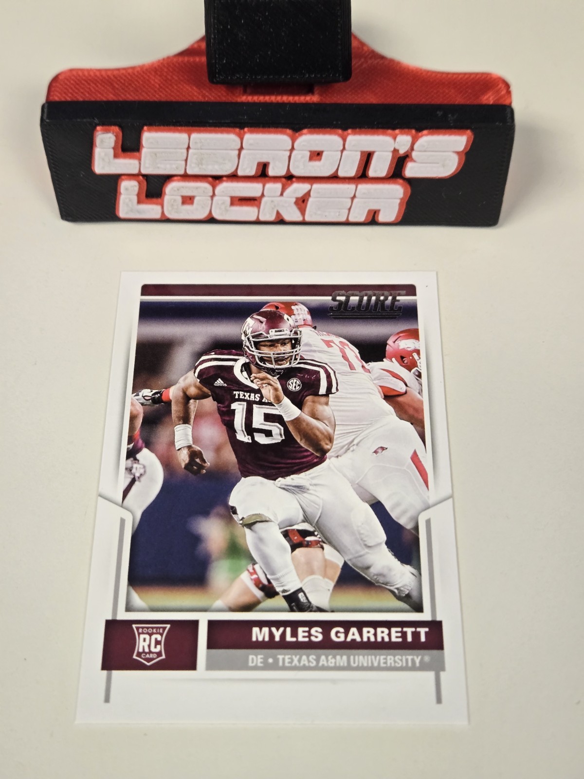 2017 Score - Myles Garrett Rookie #337 (RC) Cleveland Browns