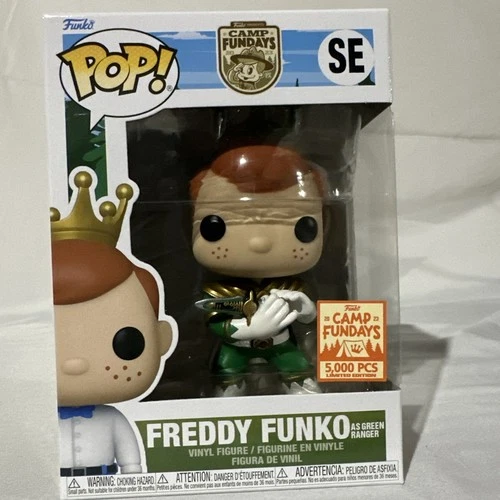 Funko Pop! Vinyl Camp Fundays Freddy Funko as Green Ranger LE 5000