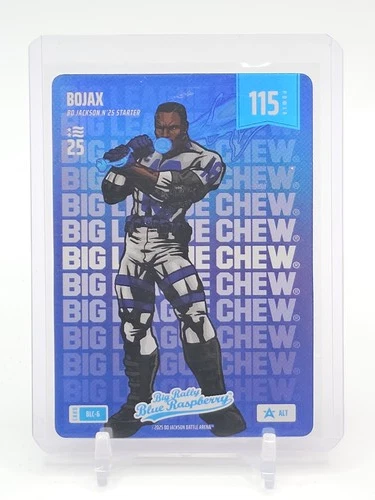 BOJAX 2025 BO JACKSON BATTLE ARENA BIG LEAGUE CHEW #BLC-6 ALT Q3735