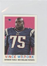 2013 Topps 1959 Topps Design Minis Vince Wilfork #65 3c9