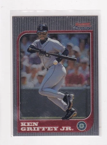 1997 Bowman Chrome # 12 Ken Griffey Jr. Nice Card