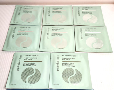 8 Pairs Patchology Flashpatch Rejuvenating Eye Gels (Fresh!) Free Fast Shipping