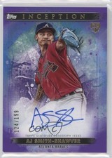 2024 Inception Base Rookie and Emerging Stars Purple AJ Smith-Shawver Auto 13ib