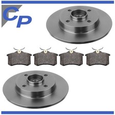 2 Bremsscheibe für Citroen C4 LC_ C4 Coupe LA hinten und Bremsbelag Satz