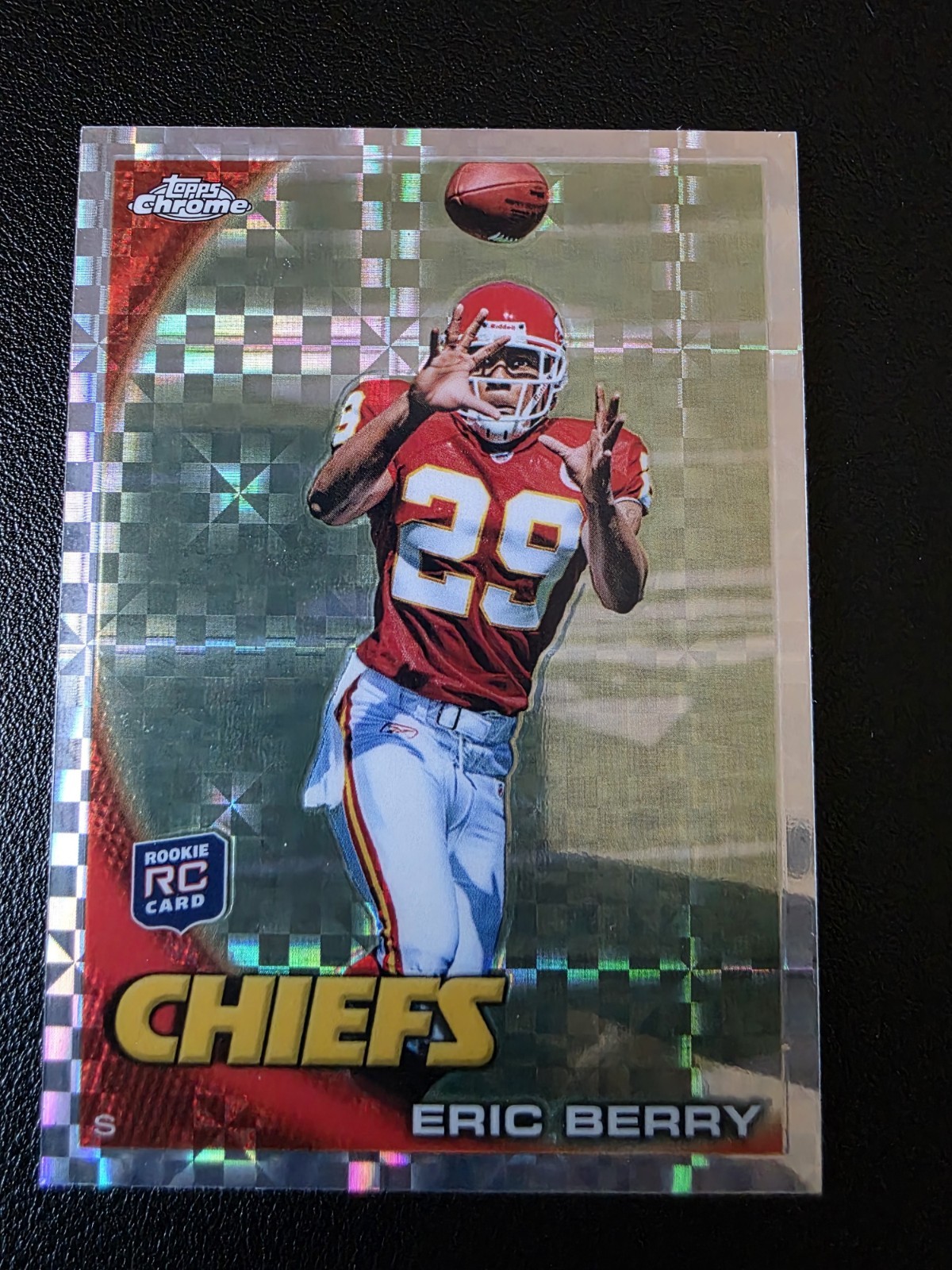 Eric Berry Topps Chrome #C195 X-Fractor