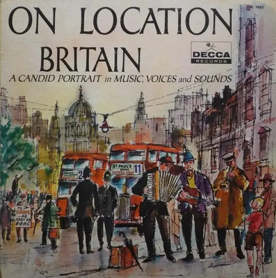 EP Robert H. Trench Thompson On Location Britain GATEFOLD NEAR MINT Decca