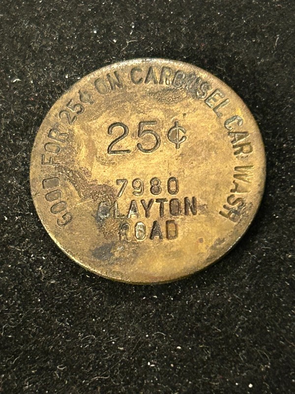 Richmond Heights Missouri Car Wash Token Carousel Car Wash
