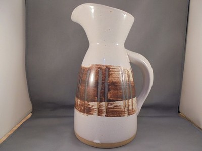 Vintage Mid Century Modern MCM Martz Marshall Studios Pottery Pitcher 9 3/4'' 
