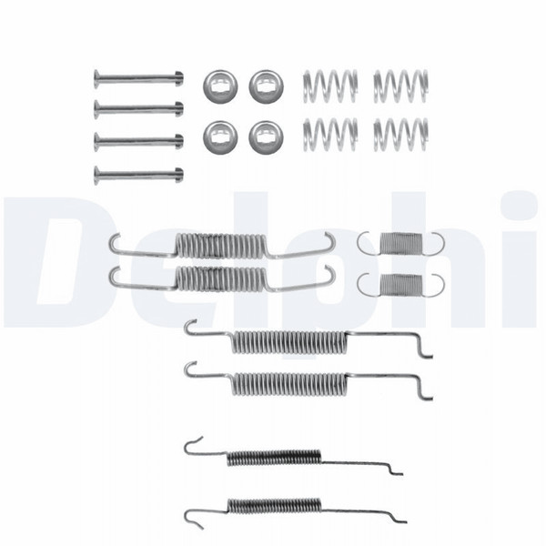 ZubehöRsatz Bremsbacken Hinterachse FüR Audi Seat Skoda VW 80 B3 Stufenheck A2-image