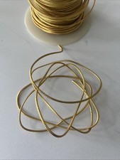 Gold Twisted Wire Cord Trim 1/16  3* Yards