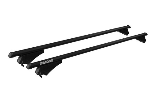 Set BOX + Barre Portatutto Per KIA NIRO Dal 2016 Al 2022 Capiente 460 Litri Colore Nero Con 2 Chiavi Barre 127 Cm Kit Attacchi