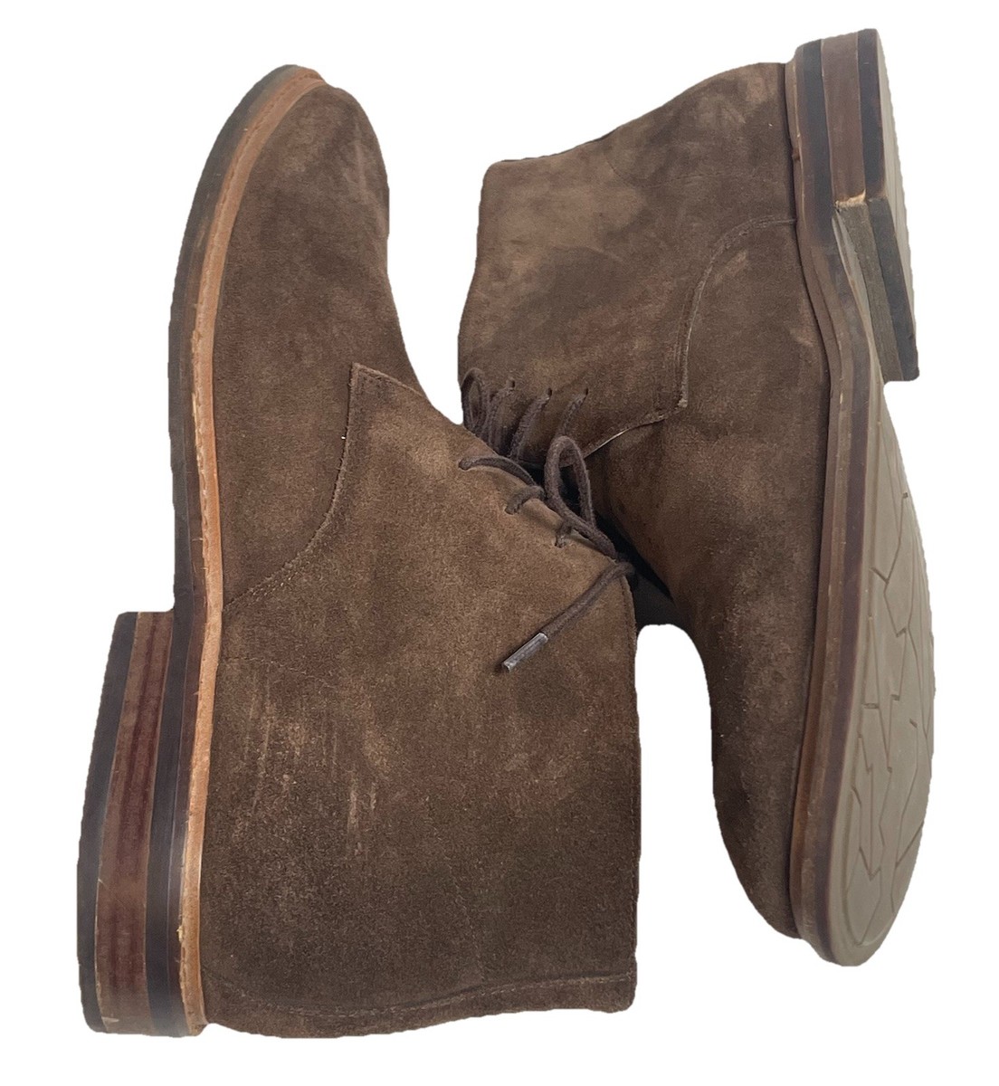 Vintage Foundry Co Mens Otto Chukka Boots 12 Beige Suede  display picture 3