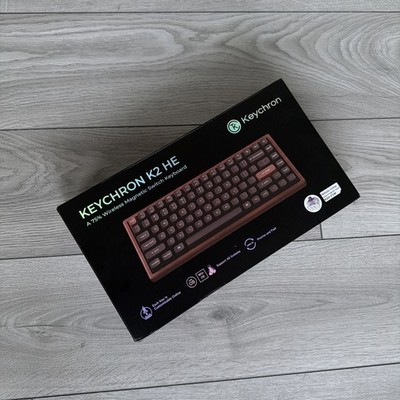 Keychron K2 HE 75% Wireless Magnetic Switch Keyboard - All Wood Special Edition