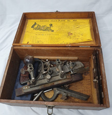 Vintage Cased Record Multiplane 405 with cutters