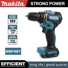 Makita DDF487 Cordless Electric Drill, Compact High Torque Screwdriver LXT