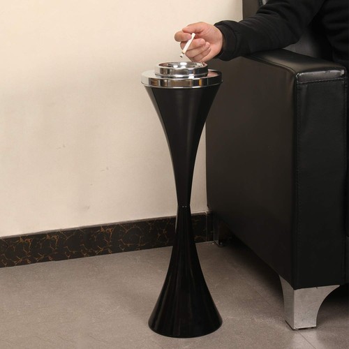 2 Pack Standing Outdoor Ashtray for Home Patio, Windproof Large & Tall Outsid... - Picture 7 of 7
