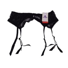 NEW b.tempt'd by Wacoal Lace Kiss Lingerie Garter Belt Black Size P/S 977182