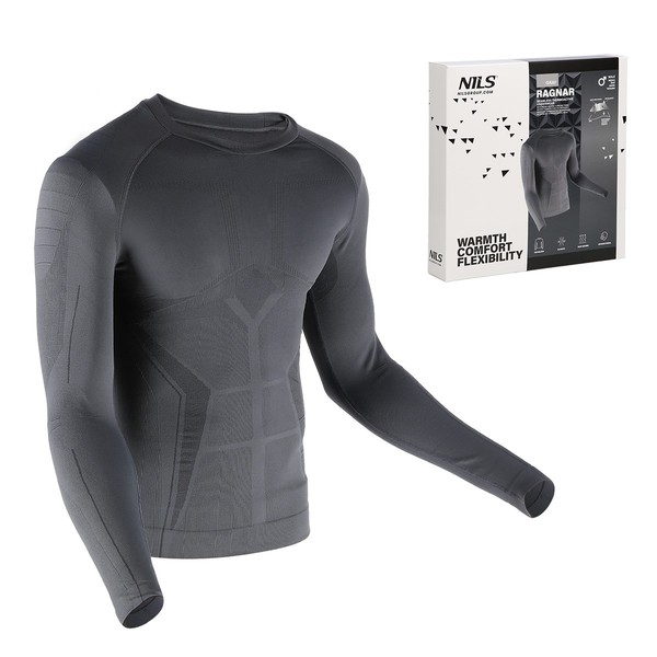 Herren Thermo UnterwäSche 2XL/3XL ThermowäSche SkiunterwäSche Unterhemd-image