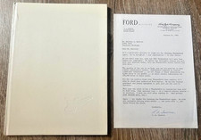 1963 Ford Thunderbird Book Given To T-bird Buyers With Letter From Lee Iacocca 1963 Ford Thunderbird Book Given To T-bird Buyers With Letter From Lee Iacocca