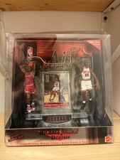Sealed 1999 Mattel Michael Jordan Showcase Series Figure & Collector Card NBA