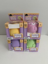Top Trenz Butter Squishers Squishy Buns Duck Axolotl Frog Bear Lot Set of 4 New