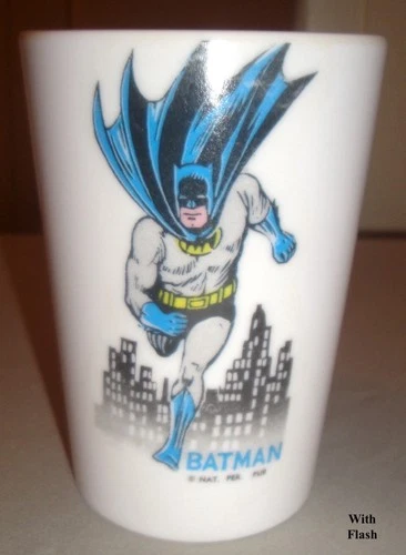 VTG & Rare Batman & Robin DC Comics Melamine Cup (6 oz.), 1960s