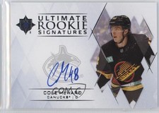 2023-24 Upper Deck Ultimate Collection Rookie Signatures Cole McWard Auto 0cv