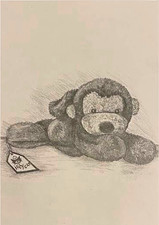 Jellycat Inspired Artisan A4 Sketch
