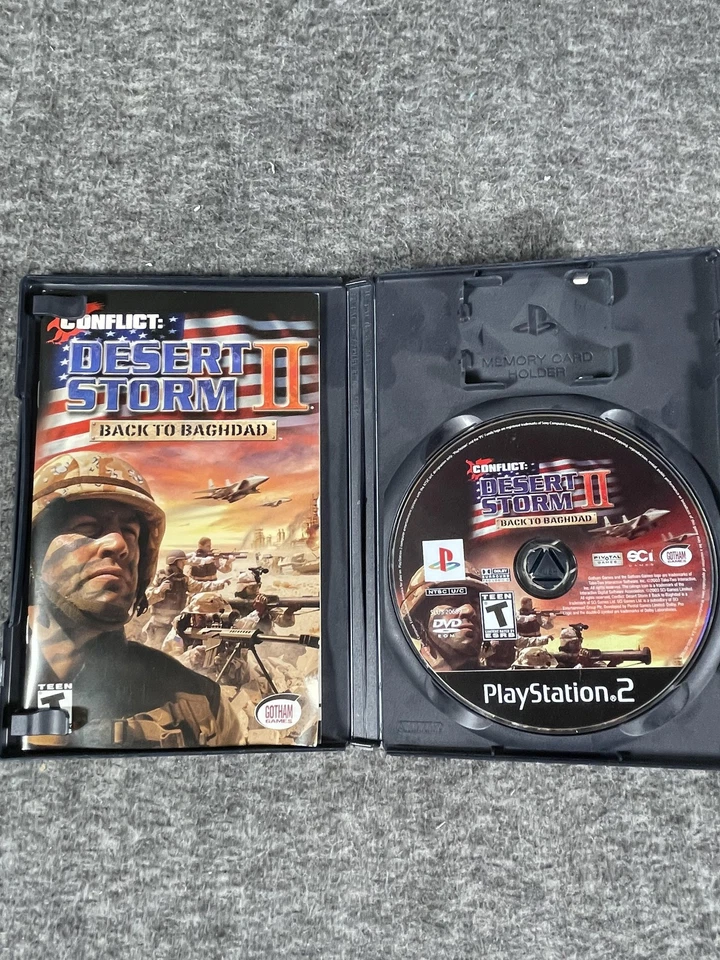 Conflict Desert Storm II Back to Baghdad Sony PlayStation 2 Complete CIB - Image 3 of 4