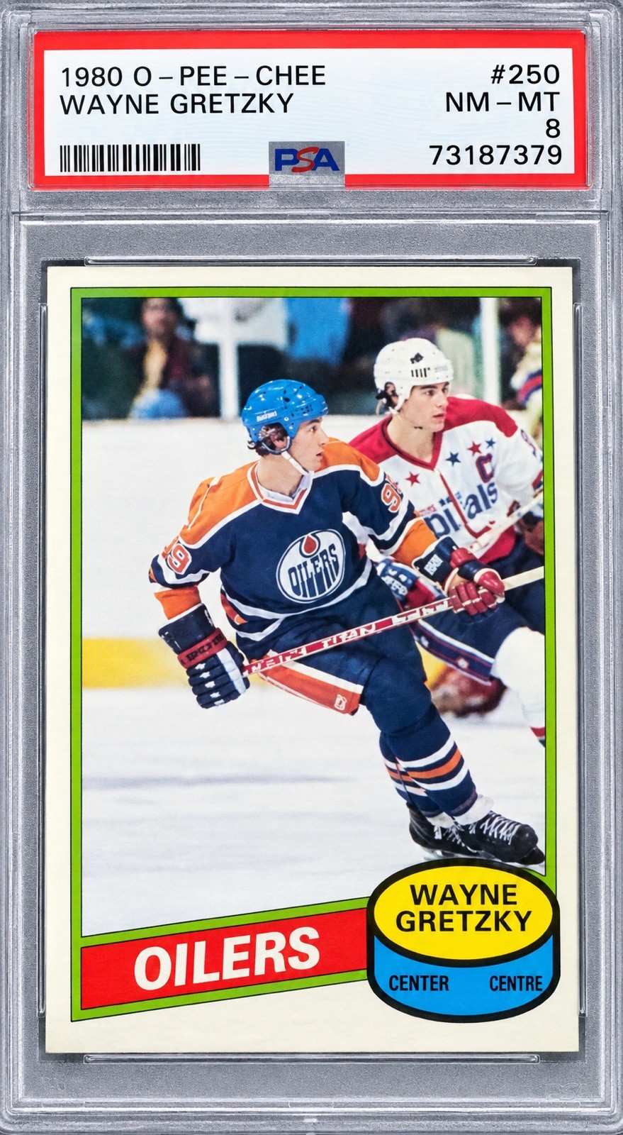 1980-81 O-Pee-Chee - Wayne Gretzky #250 PSA 8