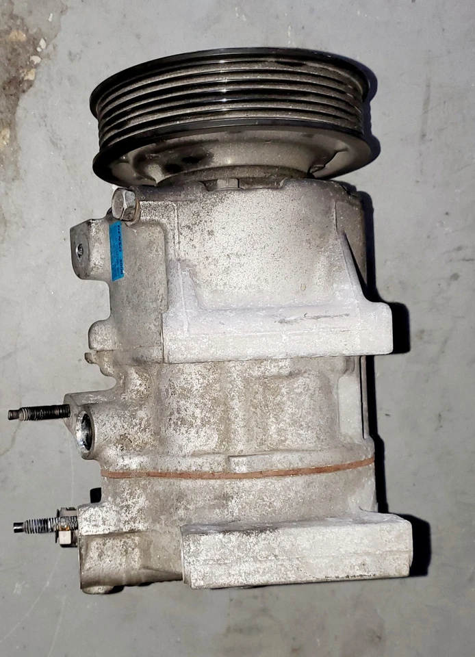 Compresor de aire acondicionado Hyundai Sonata 2015-17 2,4 L Foto 4 de 4