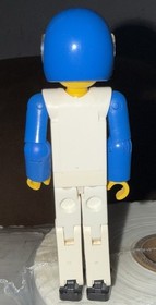 LEGO Technic Racing Figure w/ Blue Helmet Vintage Set 8714 8223 (tech037)