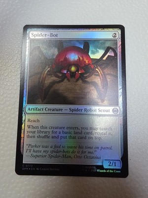 Spider-Bot Marvel's Spider-Man Regular 0173 Magic The Gathering MTG TCG CCG 