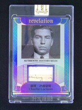 2025 Eternal Revelation Charlie Luciano History Relic /75