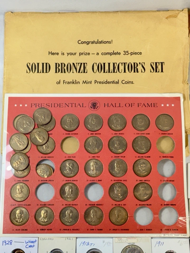 *Estate of Eric Shawn* Junk Drawer Lot Silver Coins Jewelry Random Stuff NR - Image 2 of 4