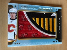 2015-16 Upper Deck Black Diamond - Rookie Team Logo Jumbos Sam Bennett Flames
