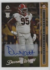 2022 Panini Luminance Rookie Gold Auto 84/100 Devonte Wyatt #149 Auto rf2