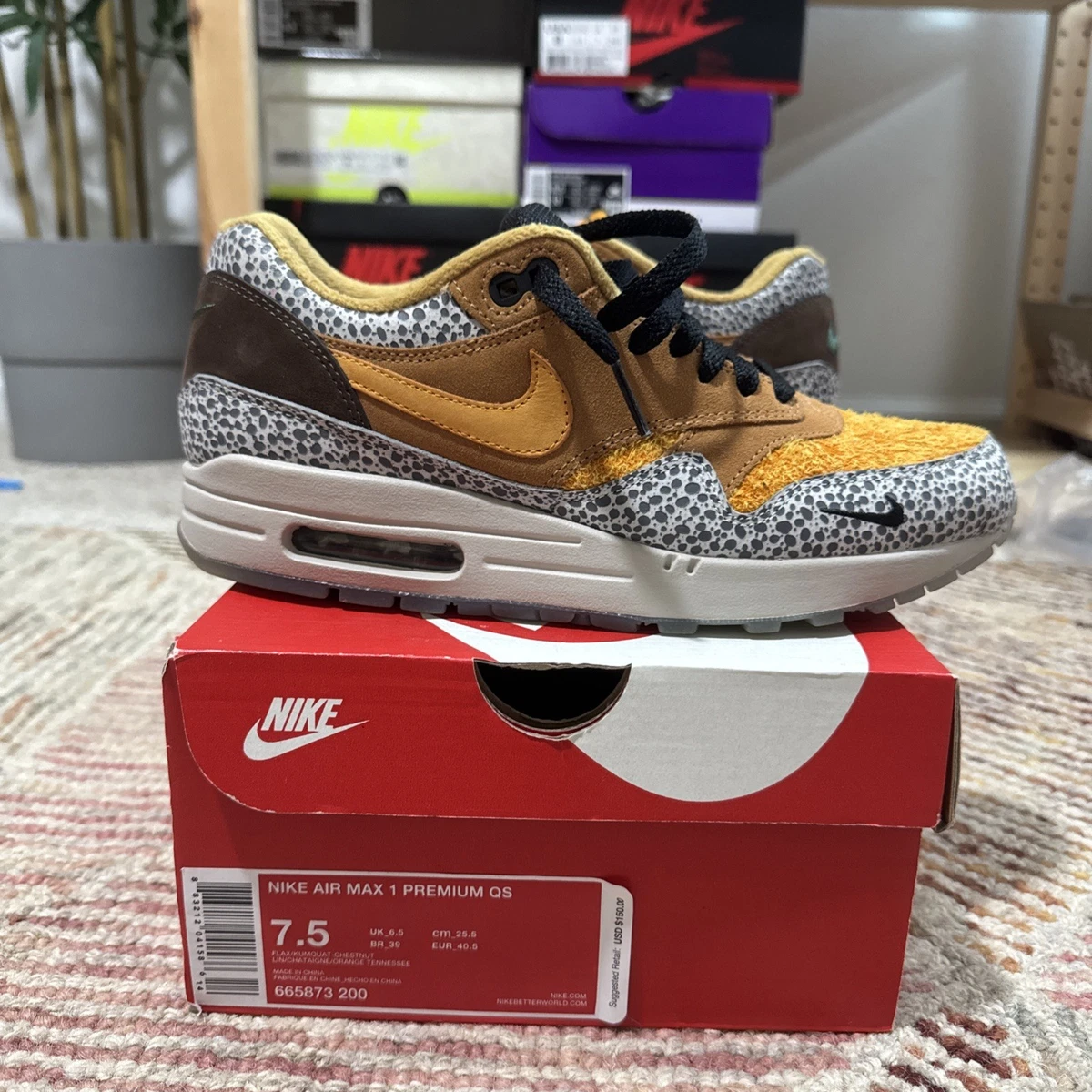size x Nike Air Max 1 Safari for Sale | Authenticity Guaranteed | eBay