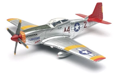 NEW RAY TOYS New Ray World War II Replica Fighter Air Planes ClassicAircraft P-51D Red Tails